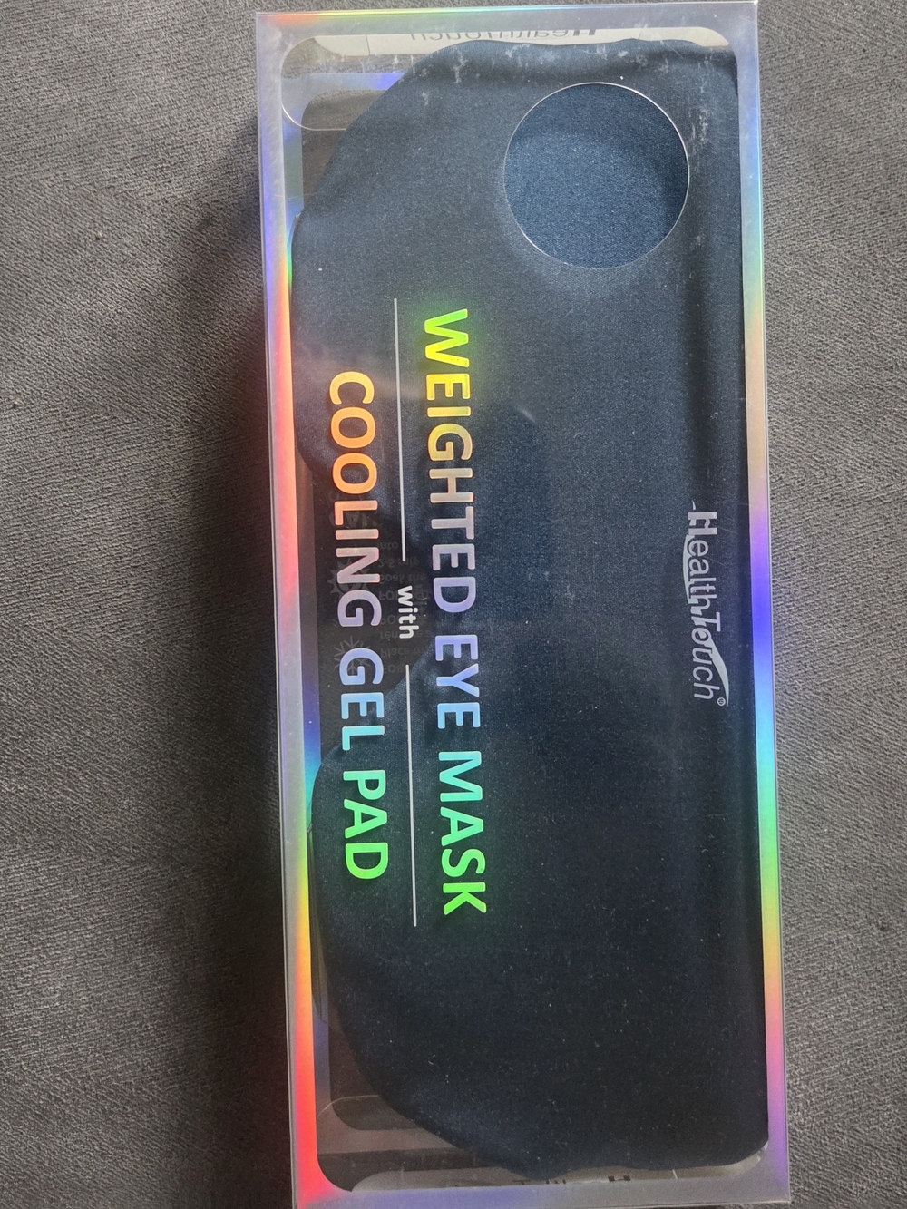 Weighted Eye Mask with Cooling Gel Pad - HealthTouch